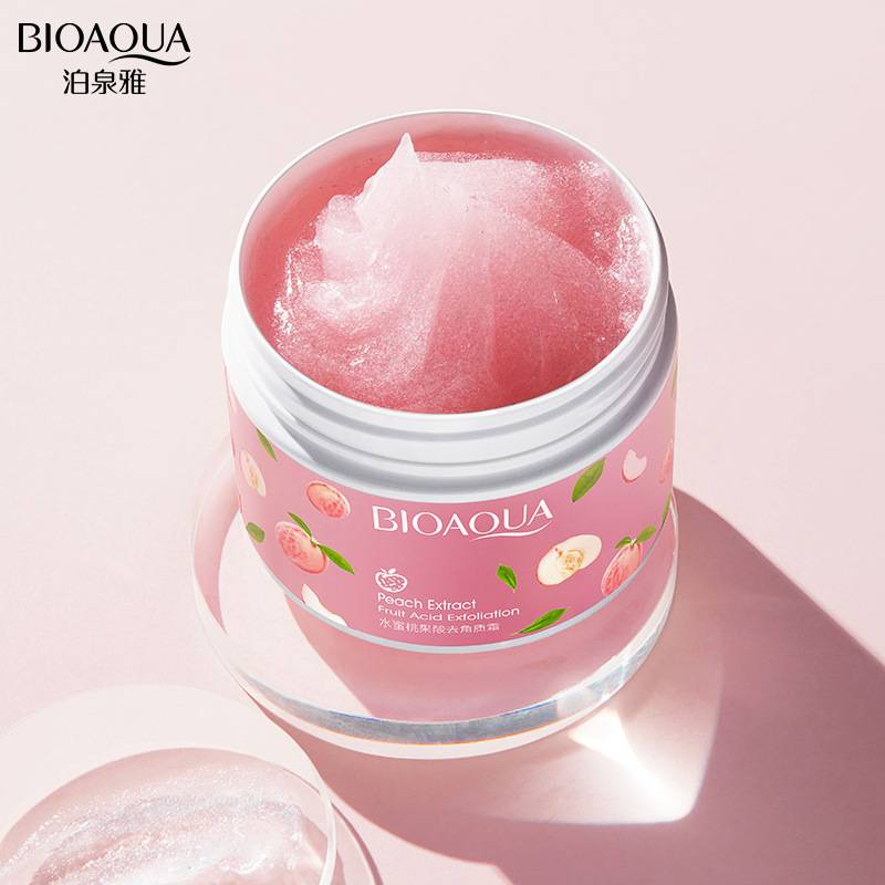 Peach Extract Fruit Acid Exfoliating Face Gel Cream 140g